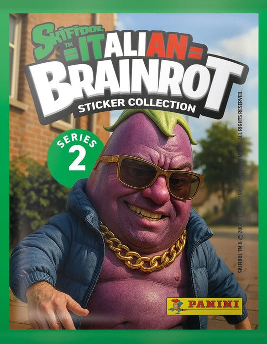 Panini Skifidol Italian Brainrot Sticker 2 - Ecoblister