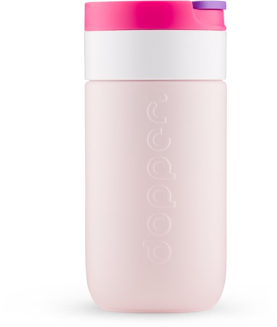 Dopper Travel Mug 300 ml berry pink