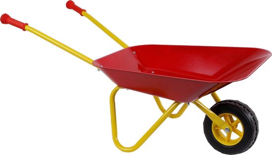 Metalen Kruiwagen Rood kinderkruiwagen