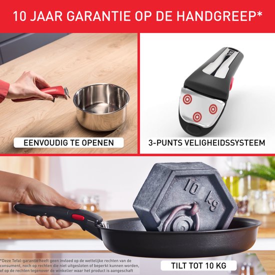 Tefal Ingenio Renew Pannenset 3-delig
