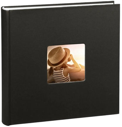 Hama fotoboekalbum Fine art 30x30 100 pagina's Zwart