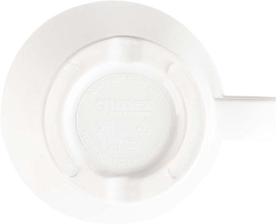 Gimex Linea Line mok 350 ml set van 4 - Blauw