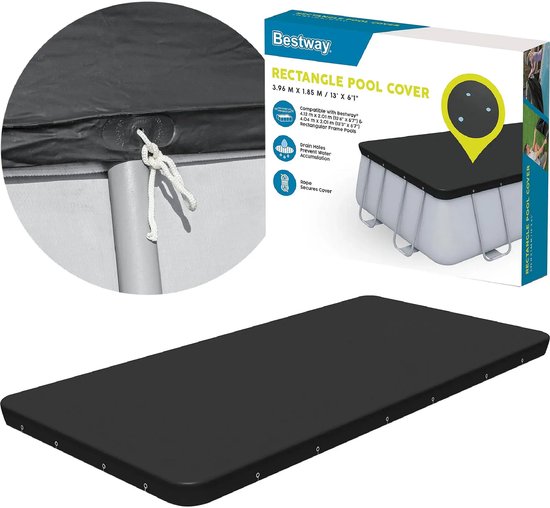 Bestway Flowclear afdekhoes zwembad 404 cm