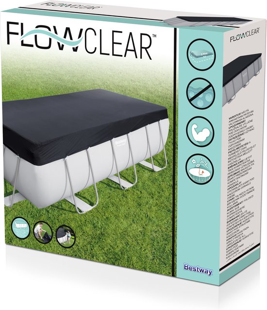 Bestway Flowclear afdekhoes zwembad 404 cm