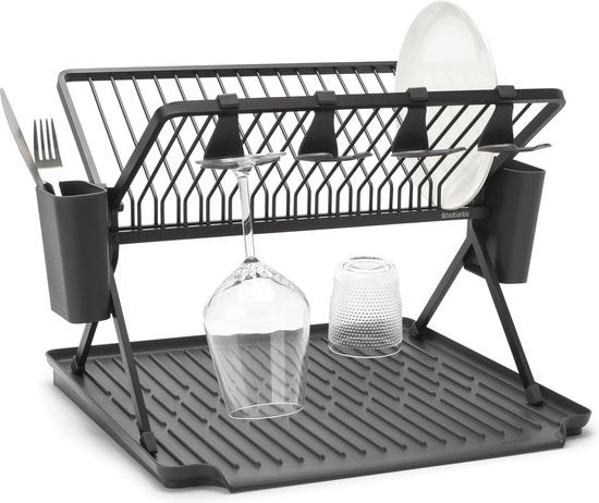 Brabantia SinkSide Afdruiprek - Inklapbaar - Dark Grey