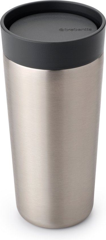 Brabantia Make & Take Thermosbeker 360 ml Dark Grey