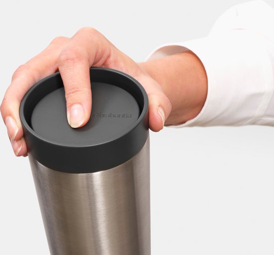 Brabantia Make & Take Thermosbeker 360 ml Dark Grey