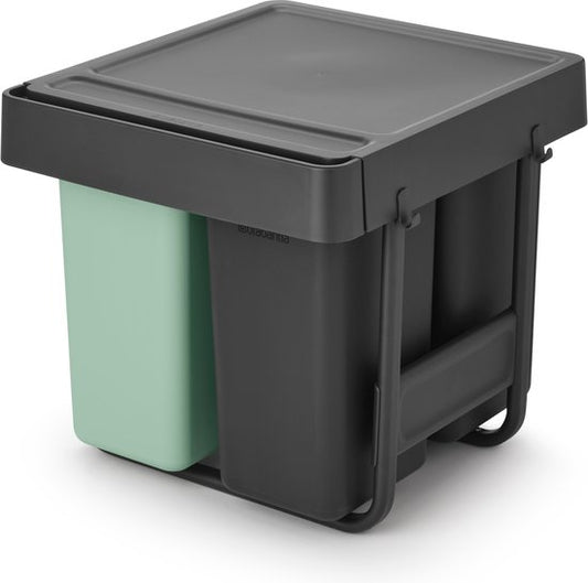 Brabantia Sort & Go Inbouw Prullenbak