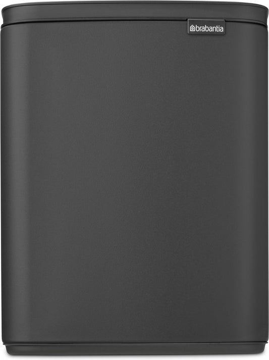 Brabantia Bo Prullenbak - 12 liter - Mineral Infinite Grey