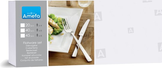 Amefa Elegance - Bestekset - 24-Delig