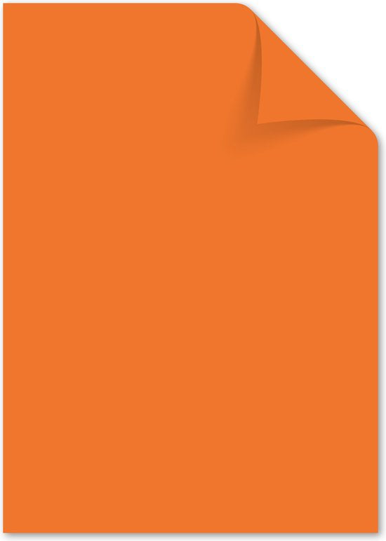 Kangaro papier A4 120 grams oranje