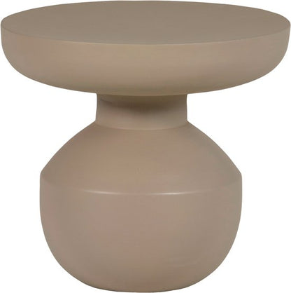 WOOOD Bova Bijzettafel Ø 45 CM - Metaal - Bruin - 40x45x45