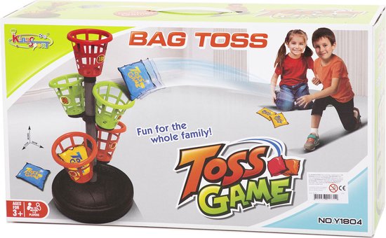 Tuinspel zakjes werpen buitenspeelgoed kleurrijk spel voor kinderen