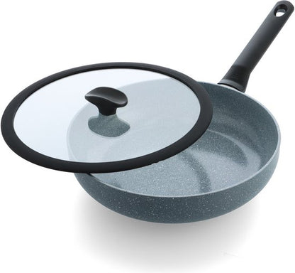 BK Blue Label Granite Hapjespan 28cm met deksel