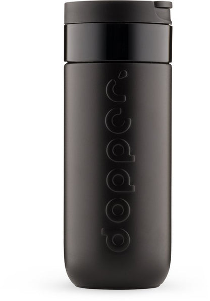 Dopper Travel Mug Thermosbeker - 400 ml - Blazing Black