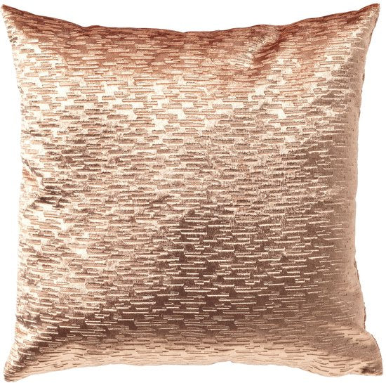Dutch Decor JADI sierkussen 45x45 cm Tawny Brown