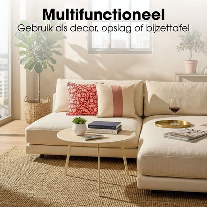 Mica Decorations Seatle Bijzettafel Rond voor Buiten