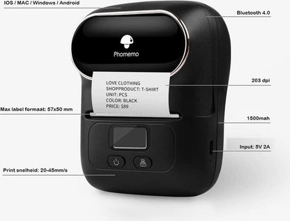 Phomemo M110 labelprinter