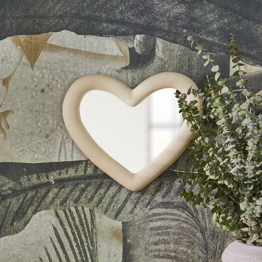 Riviera Maison Heart Wandspiegel Beige
