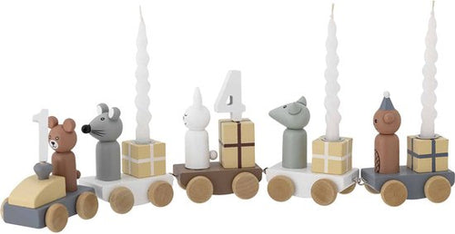 Bloomingville Verjaardagsdecoratie Trein Junaid Blauw