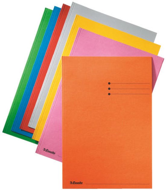 ESSELTE Inlegmap Folio 180gr Blauw