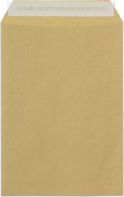 Raadhuis akte envelop 162x229mm C5 kraft met plakstrip 500 stuks