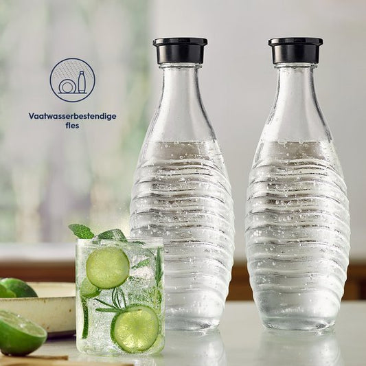 Sodastream Glazen Crystal Flessen 615ml