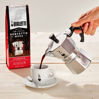Bialetti Moka Express Percolator 4 kops Aluminium