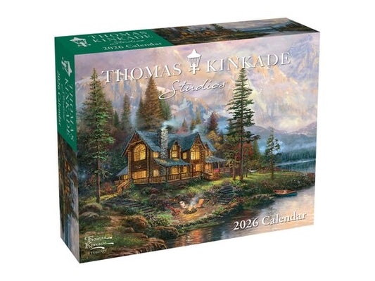 Thomas Kinkade Studios 2026 Day-To-Day Calendar